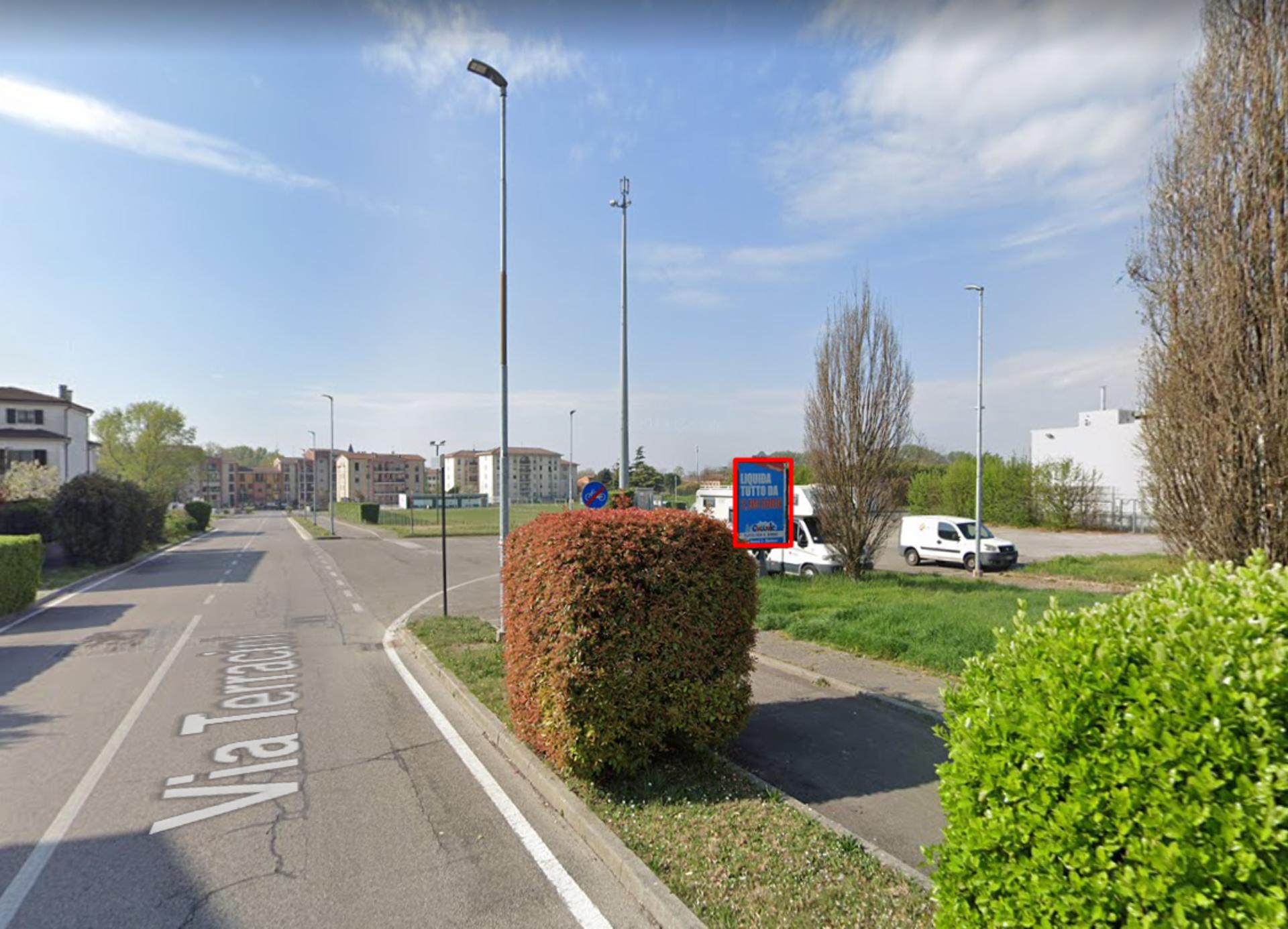 Impianto STENDARDO a Mantova, in zona Lidl
