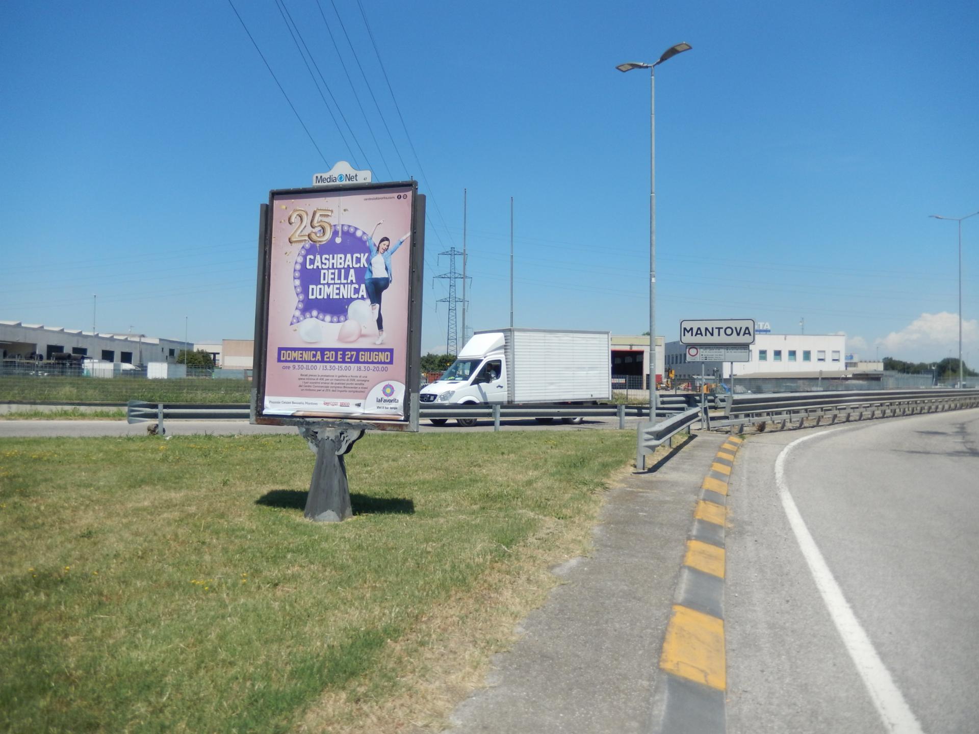 Impianto STENDARDO a Mantova, in zona Mantova Residence