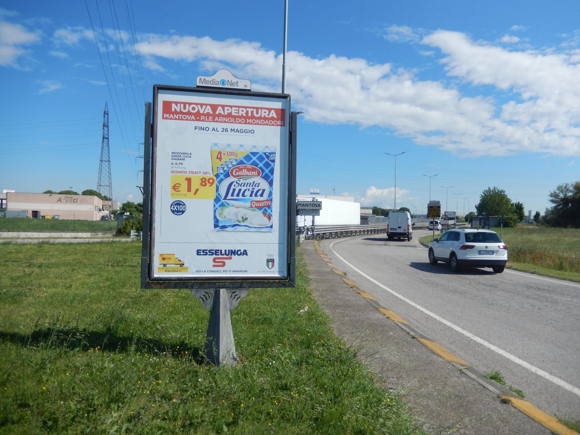 Impianto STENDARDO a Mantova, in zona Mantova Residence