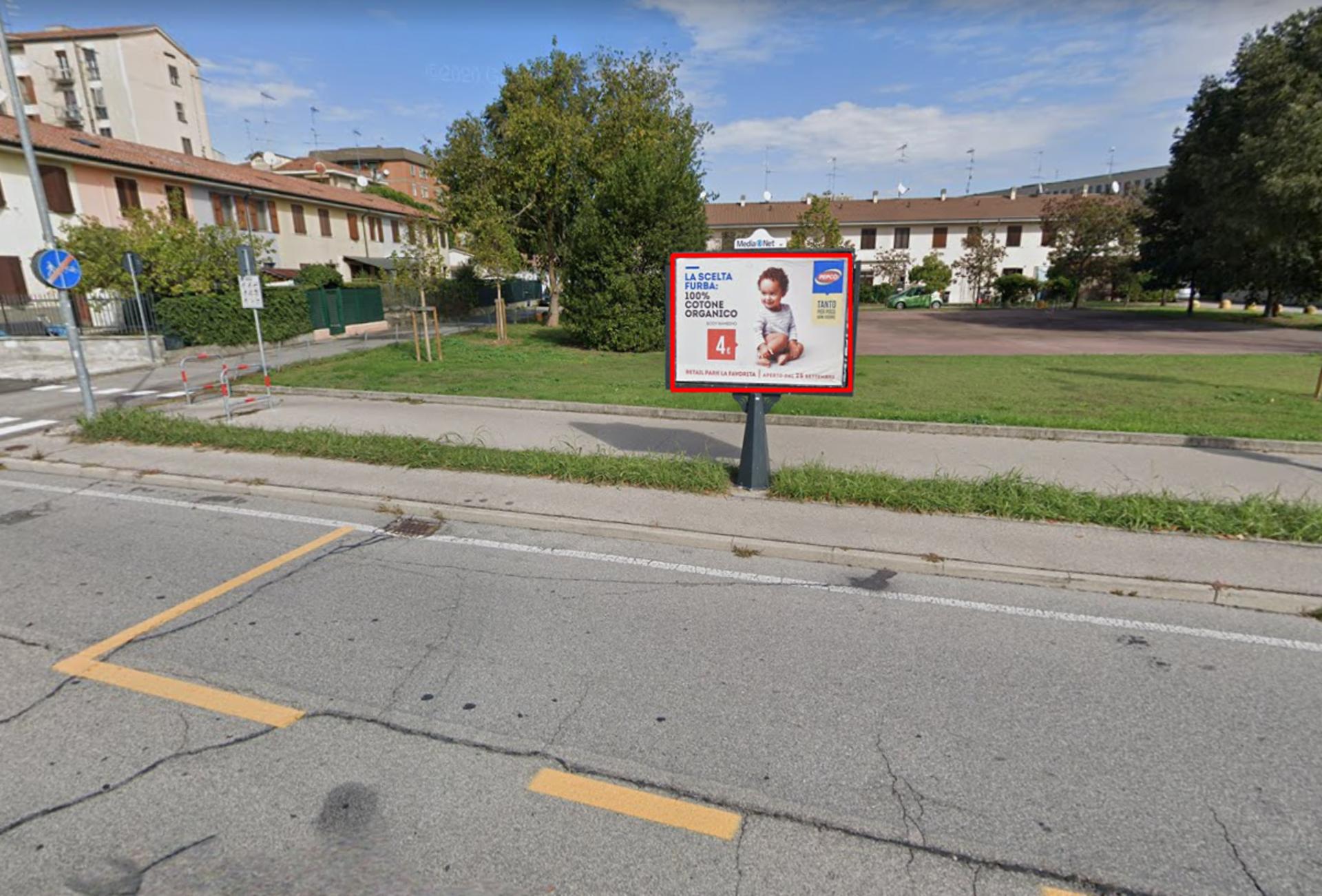 Impianto STENDARDO a Mantova, in zona Istituti Ospedalieri Carlo Poma