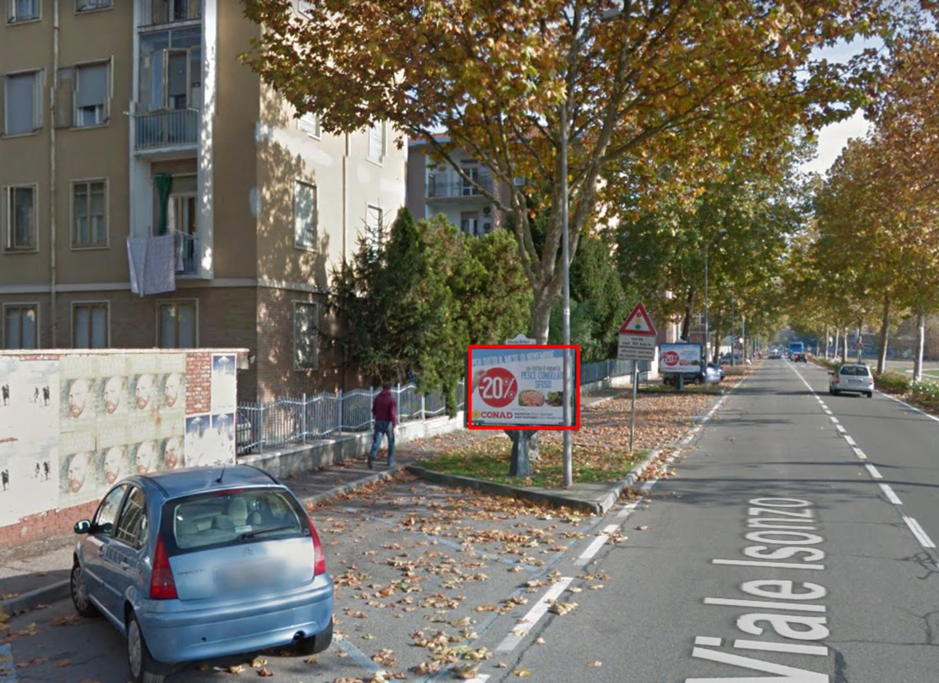 Impianto STENDARDO a Mantova, in zona Chiesa di Santo Spirito