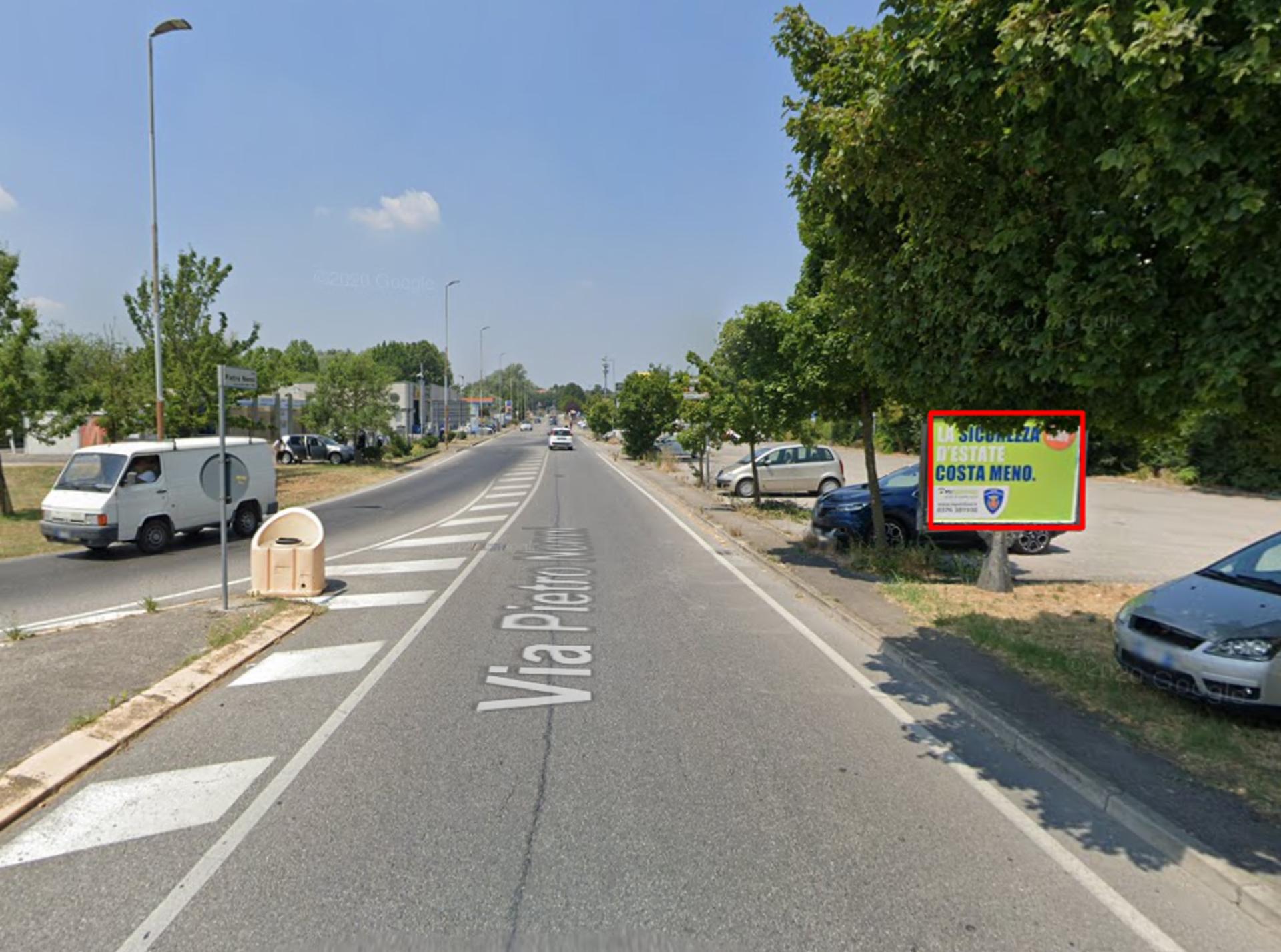 Impianto STENDARDO a Mantova, in zona Palazzo Te