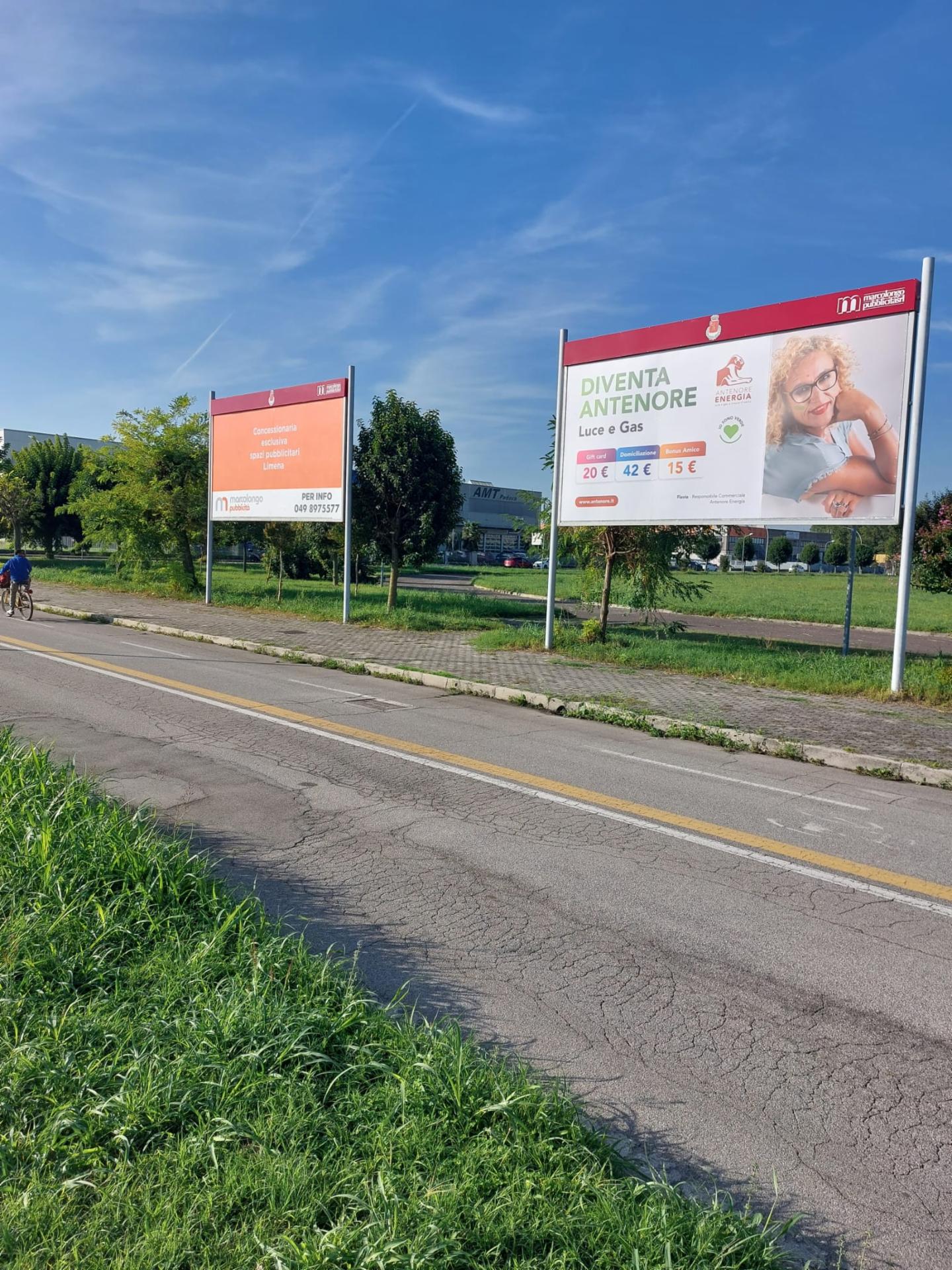 Impianto a Via Del Santo 40 METRI PRIMA VIA DELLA REPUBBLICA  Limena