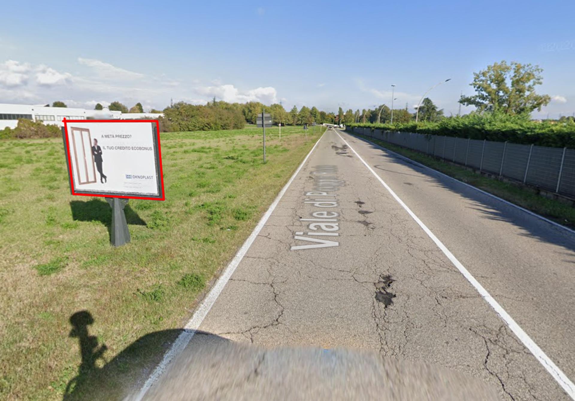 Impianto STENDARDO a Mantova, in zona Lidl