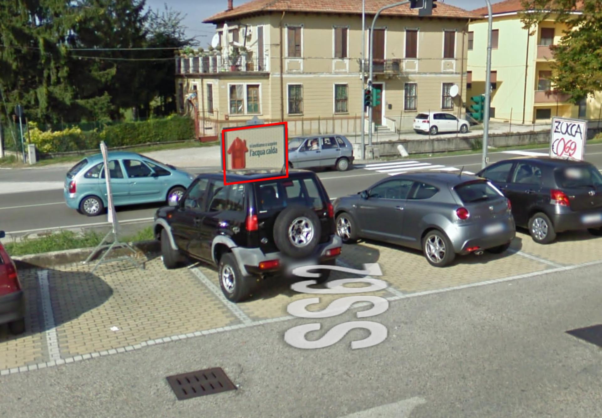 Impianto STENDARDO a Mantova, in zona Lidl