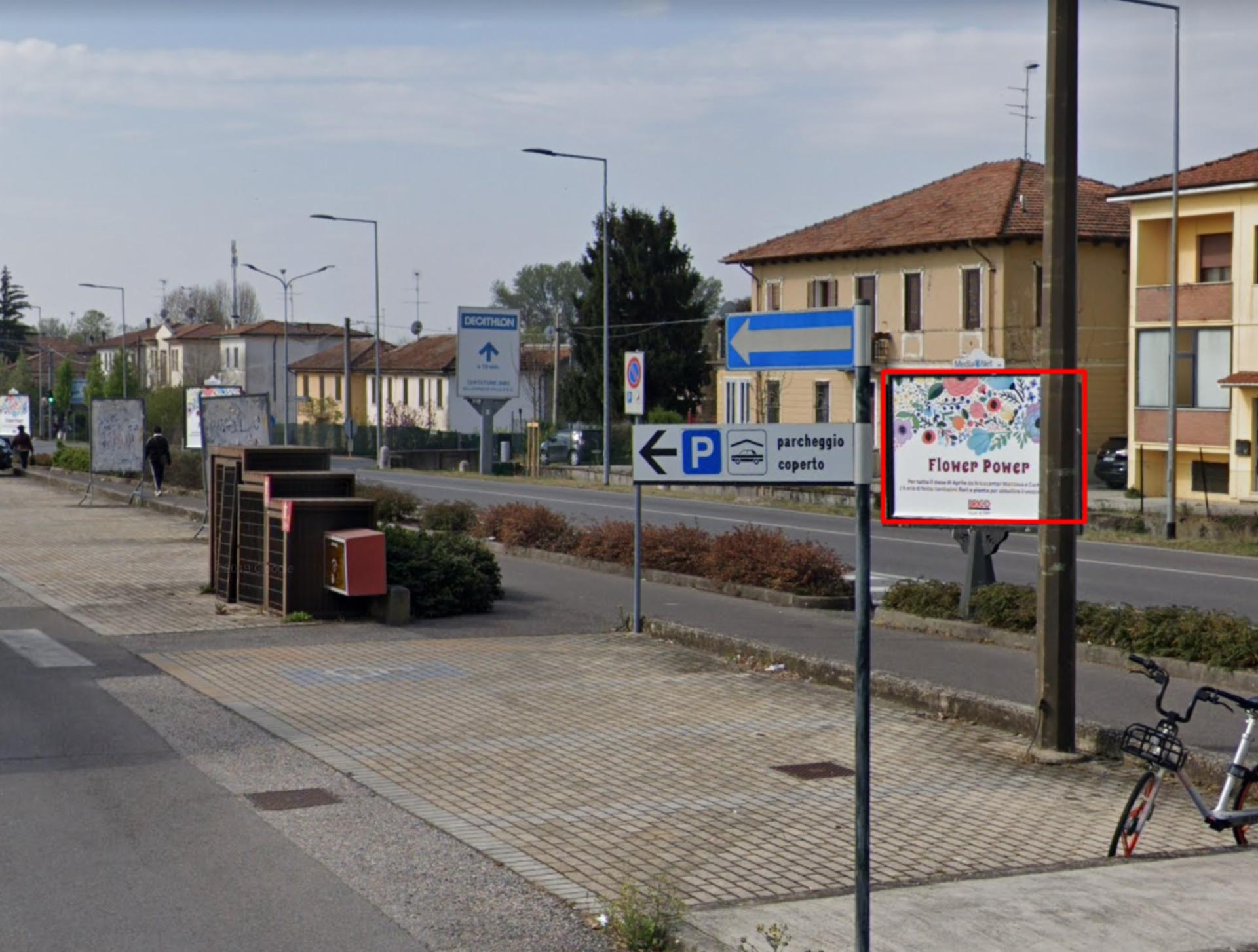 Impianto STENDARDO a Mantova, in zona Euronics