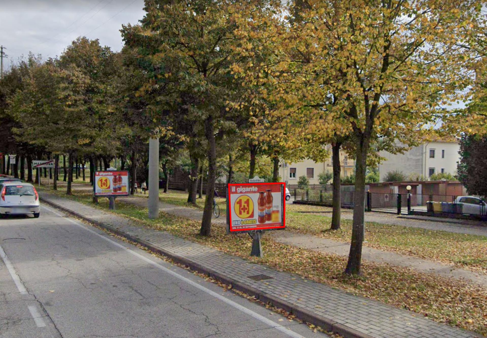 Impianto STENDARDO a Mantova, in zona Chiesa di Santo Spirito