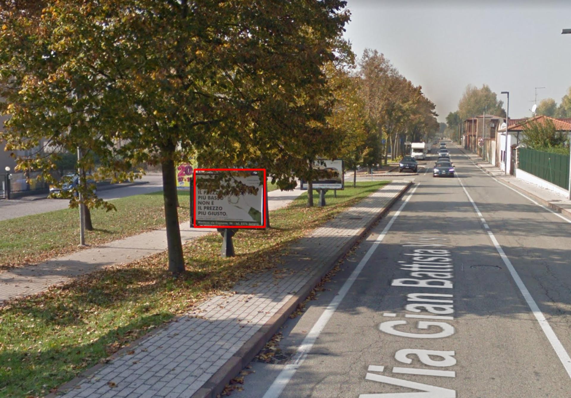 Impianto STENDARDO a Mantova, in zona Chiesa di Santo Spirito