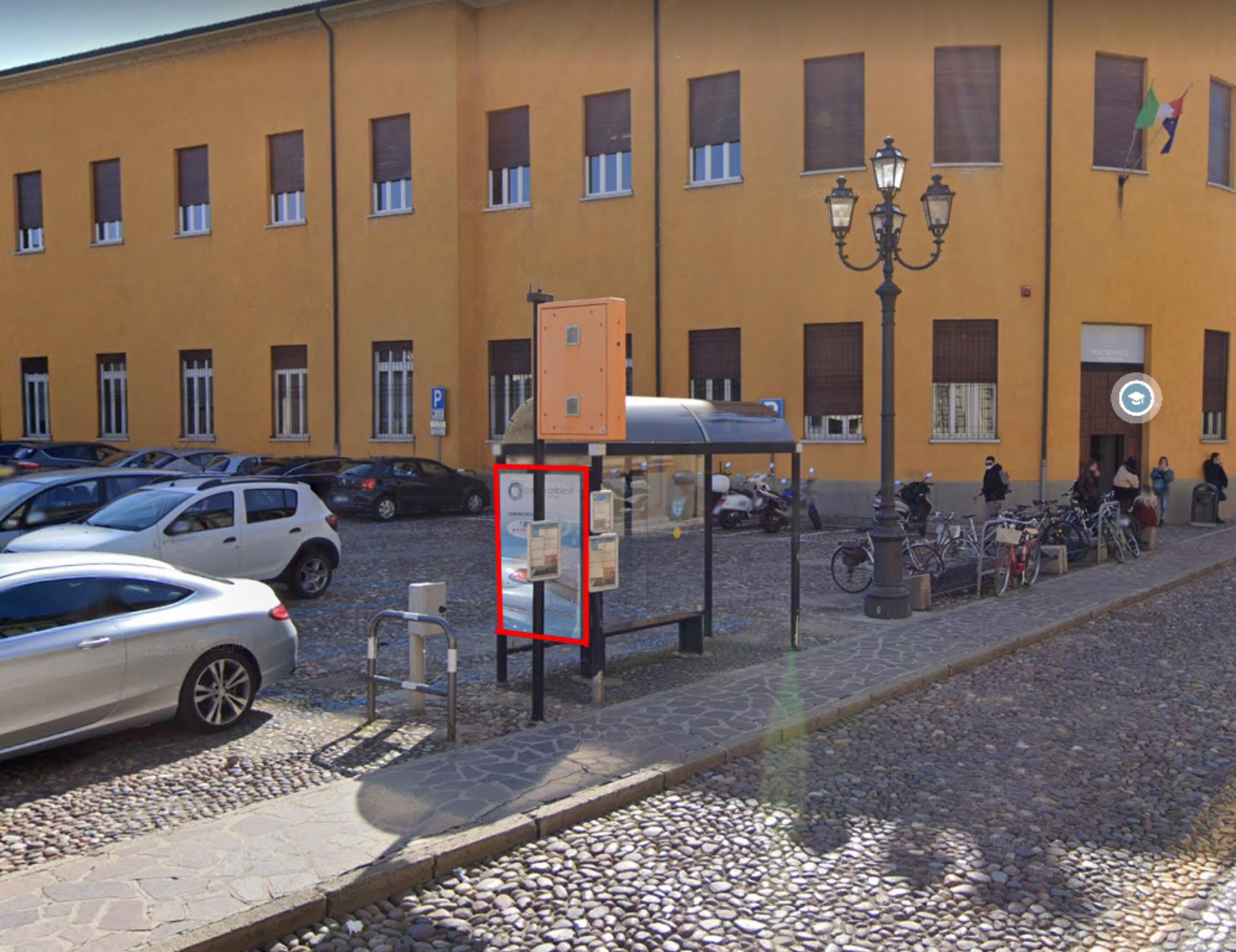 Impianto PENSILINA a Mantova, in zona Palazzo d'Arco