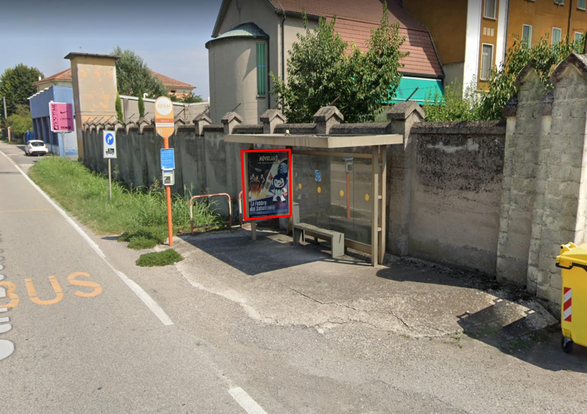 Impianto PENSILINA a Mantova, in zona Osteria Casa Benini