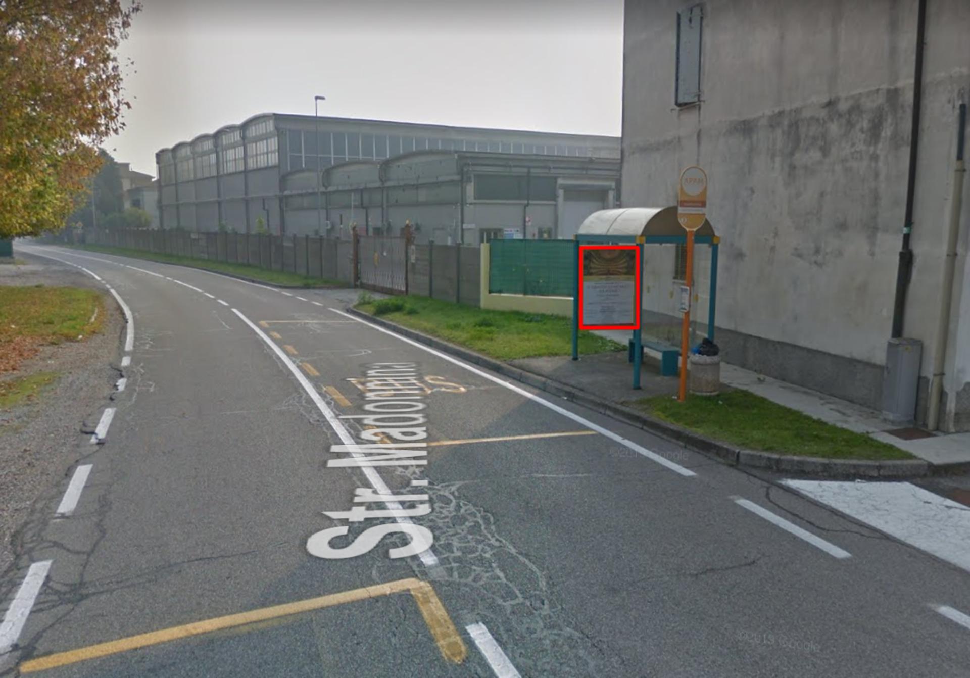 Impianto PENSILINA a Mantova, in zona Valente