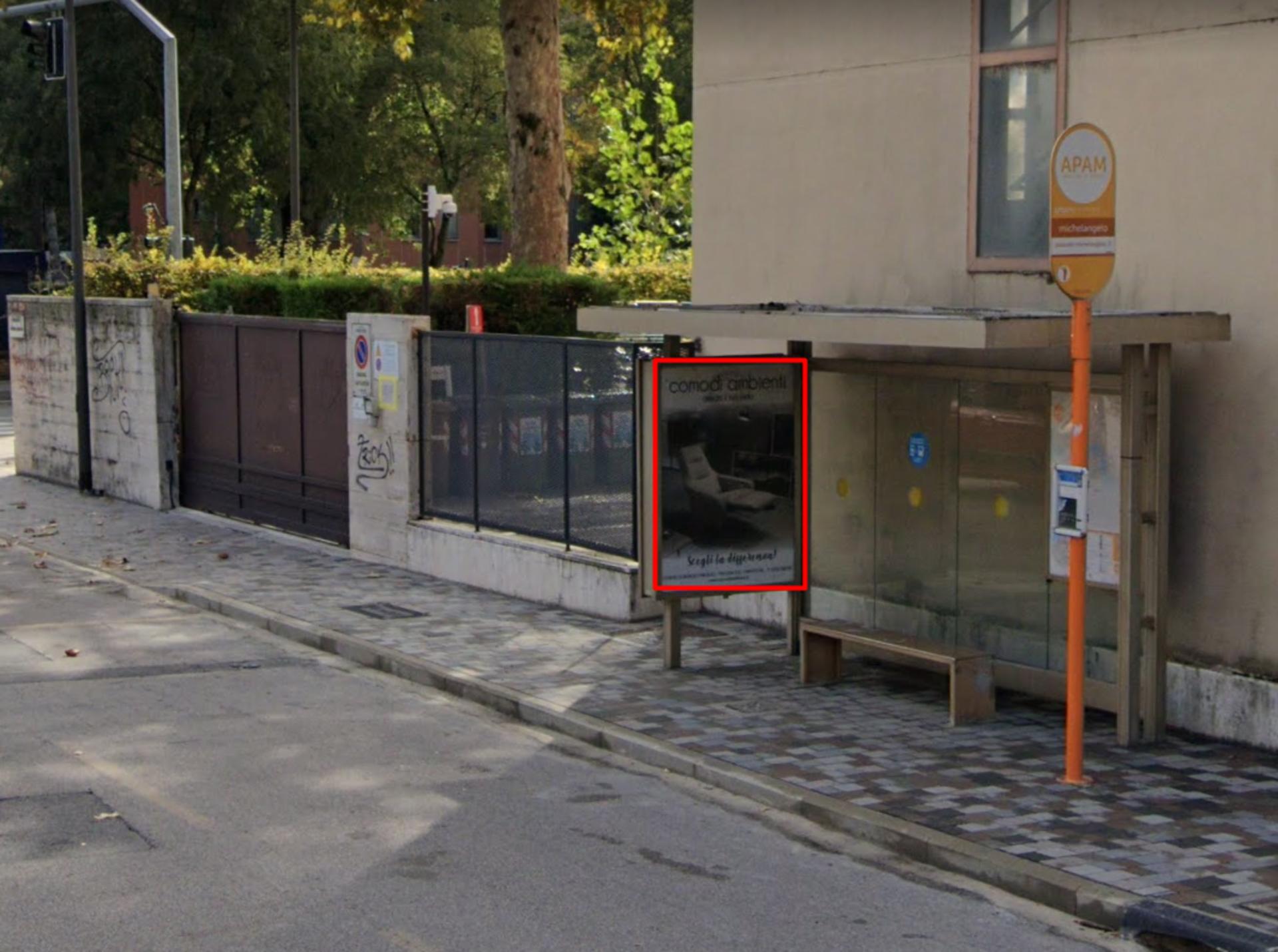 Impianto PENSILINA a Mantova, in zona La Casa dello Speck