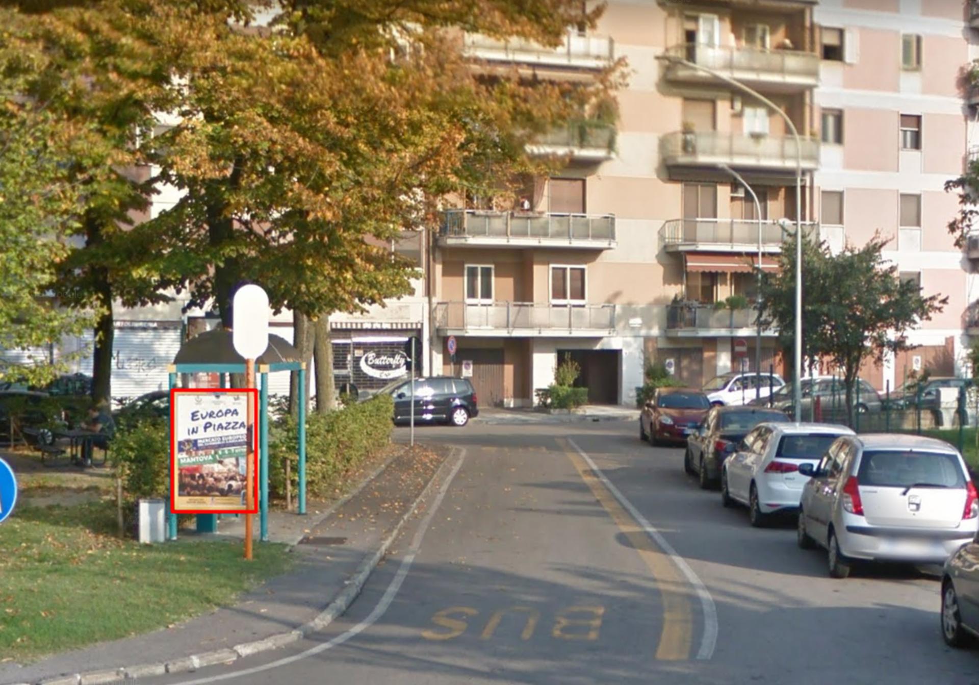 Impianto PENSILINA a Mantova, in zona Acquapazza