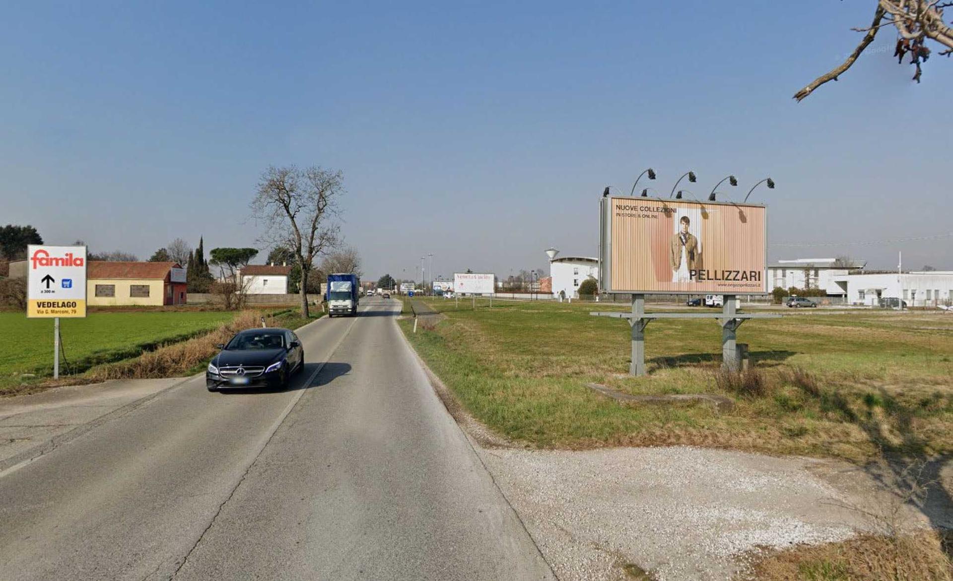 Impianto a SR 53 Postumia Km 43+010 SX (dir Vicenza)  Vedelago