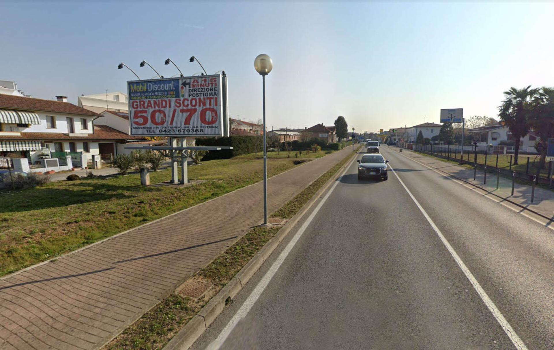 Impianto a SR 53 Postumia Km 48+260 (dir Treviso)  Istrana