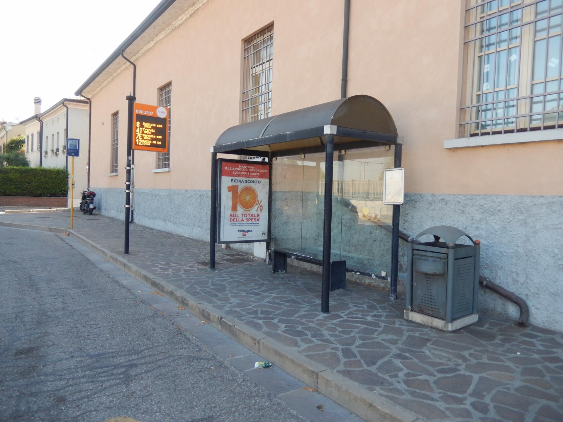 Impianto PENSILINA a Mantova, in zona Palazzo d'Arco