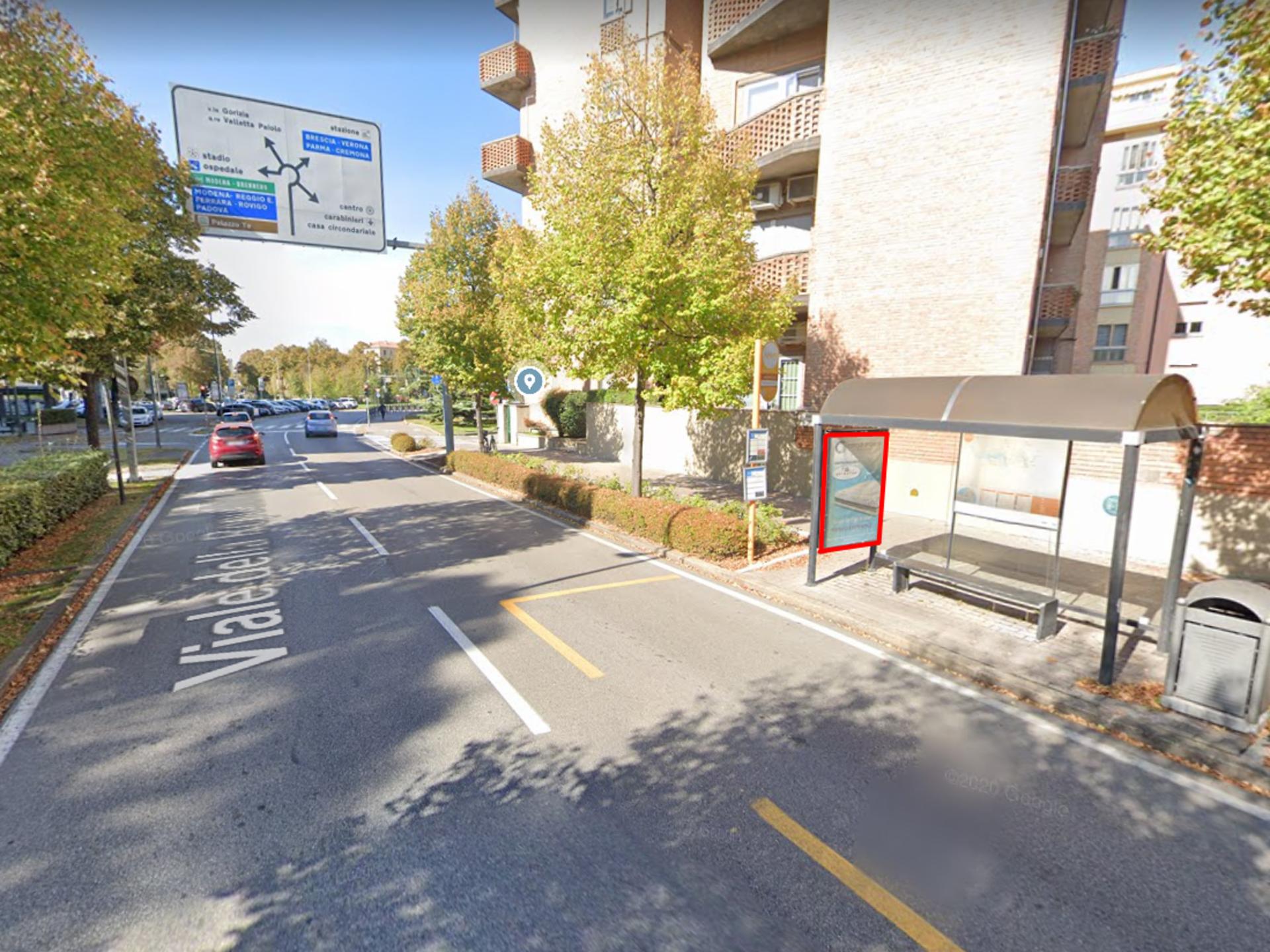 Impianto PENSILINA a Mantova, in zona Gastronomia Nosari Romano