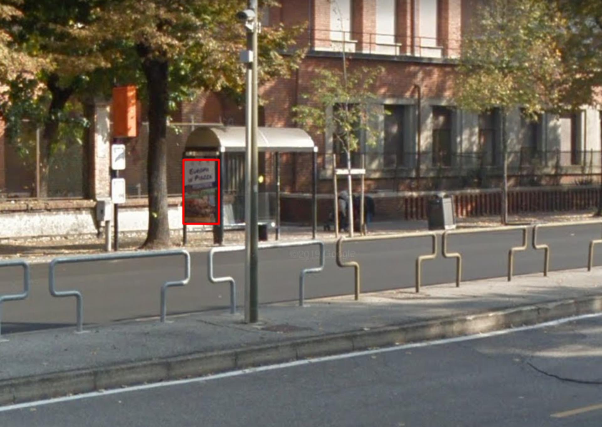 Impianto PENSILINA a Mantova, in zona Chiesa di Santo Spirito