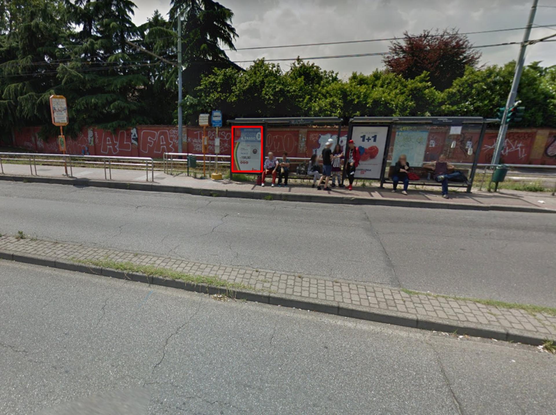 Impianto PENSILINA a Rozzano, in zona Burger King
