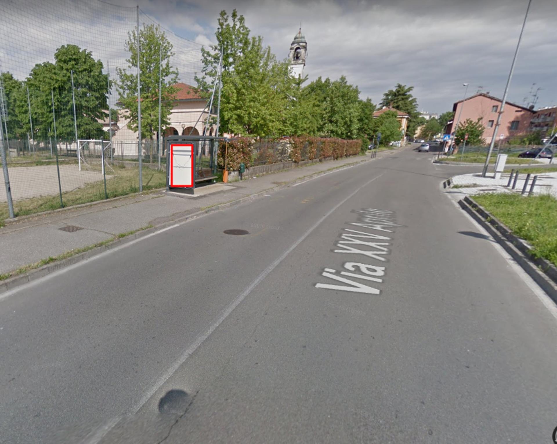 Impianto PENSILINA a Rozzano, in zona Biblioteca Civica di Rozzano