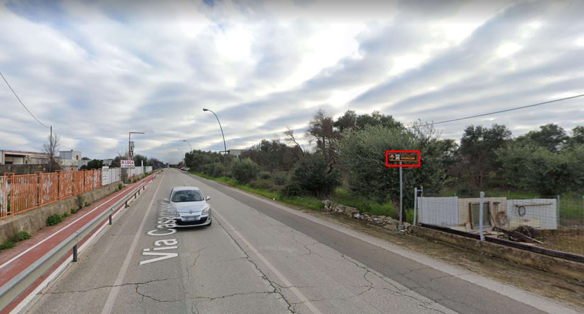 Impianto FRECCE / PREINSEGNE a Valenzano, in zona Agip