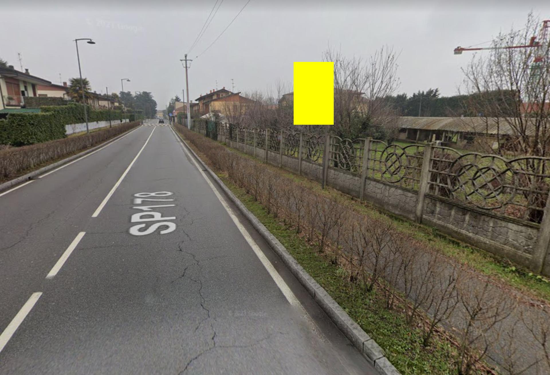 Impianto TABELLA a Cornate d'Adda, in zona Outlet Salotti