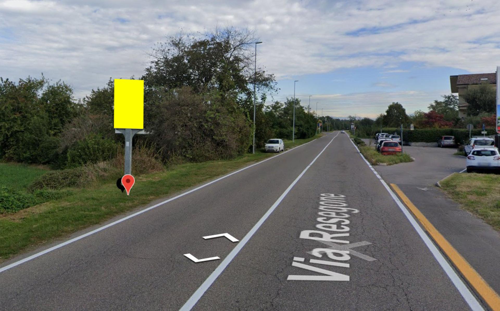 Impianto CARTELLONISTICA a Parabiago, in zona Fusion