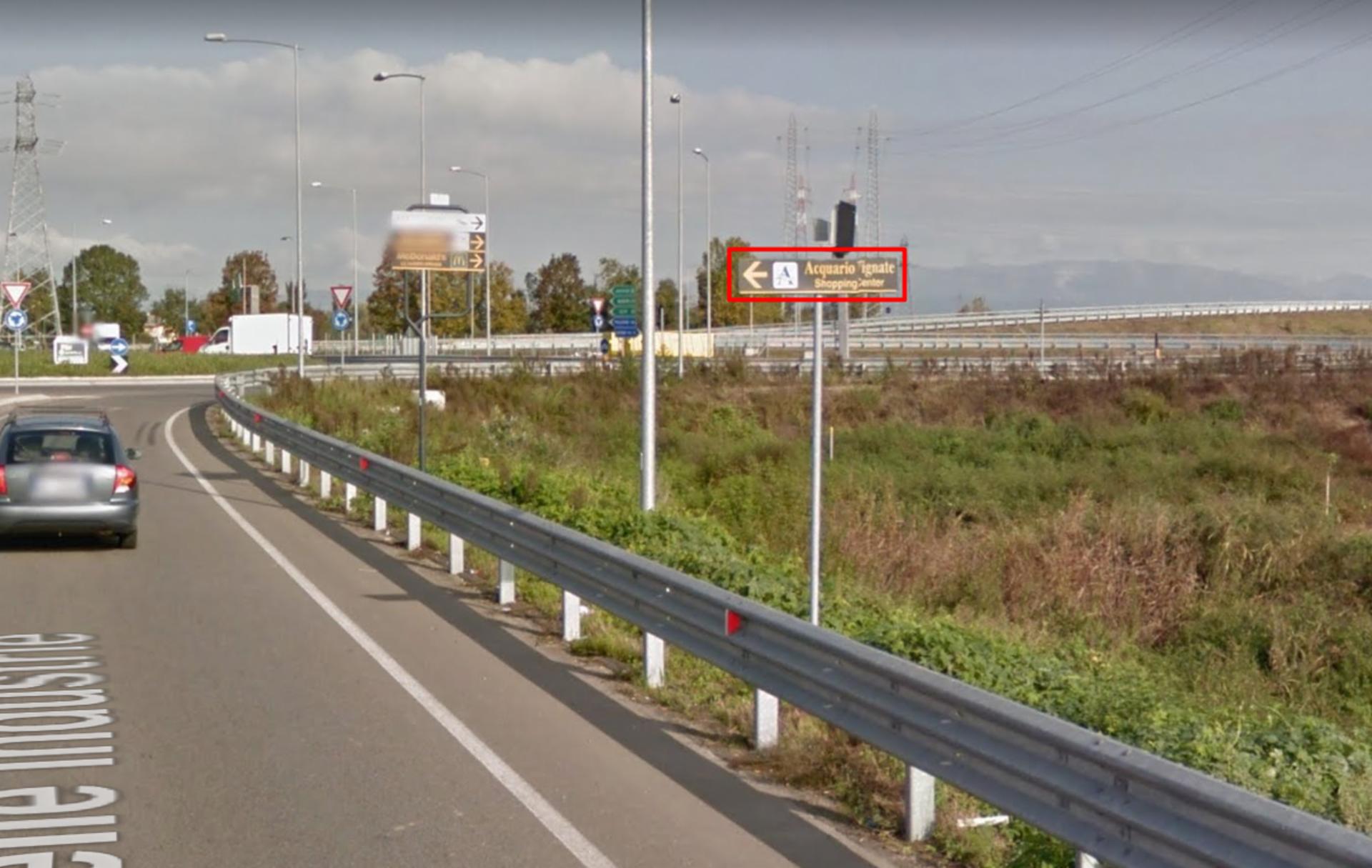 Impianto FRECCE / PREINSEGNE a Pozzuolo Martesana, in zona MELZO Quattro Vie/Industrie (DHL)