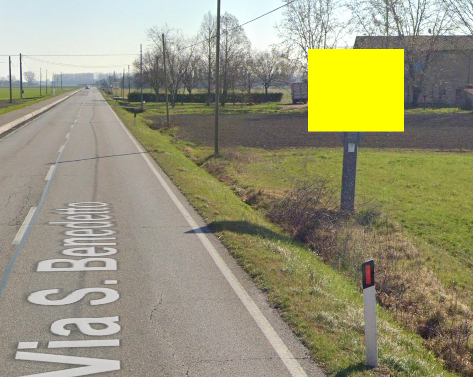 Impianto CARTELLONISTICA a San Pietro in Casale, in zona Canale Emiliano Romagnolo