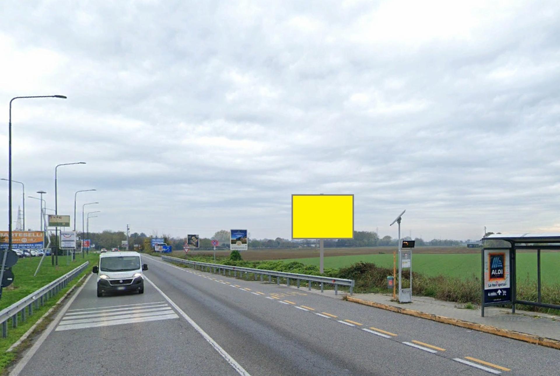 Impianto POSTER a Vimercate, in zona Il Gigante
