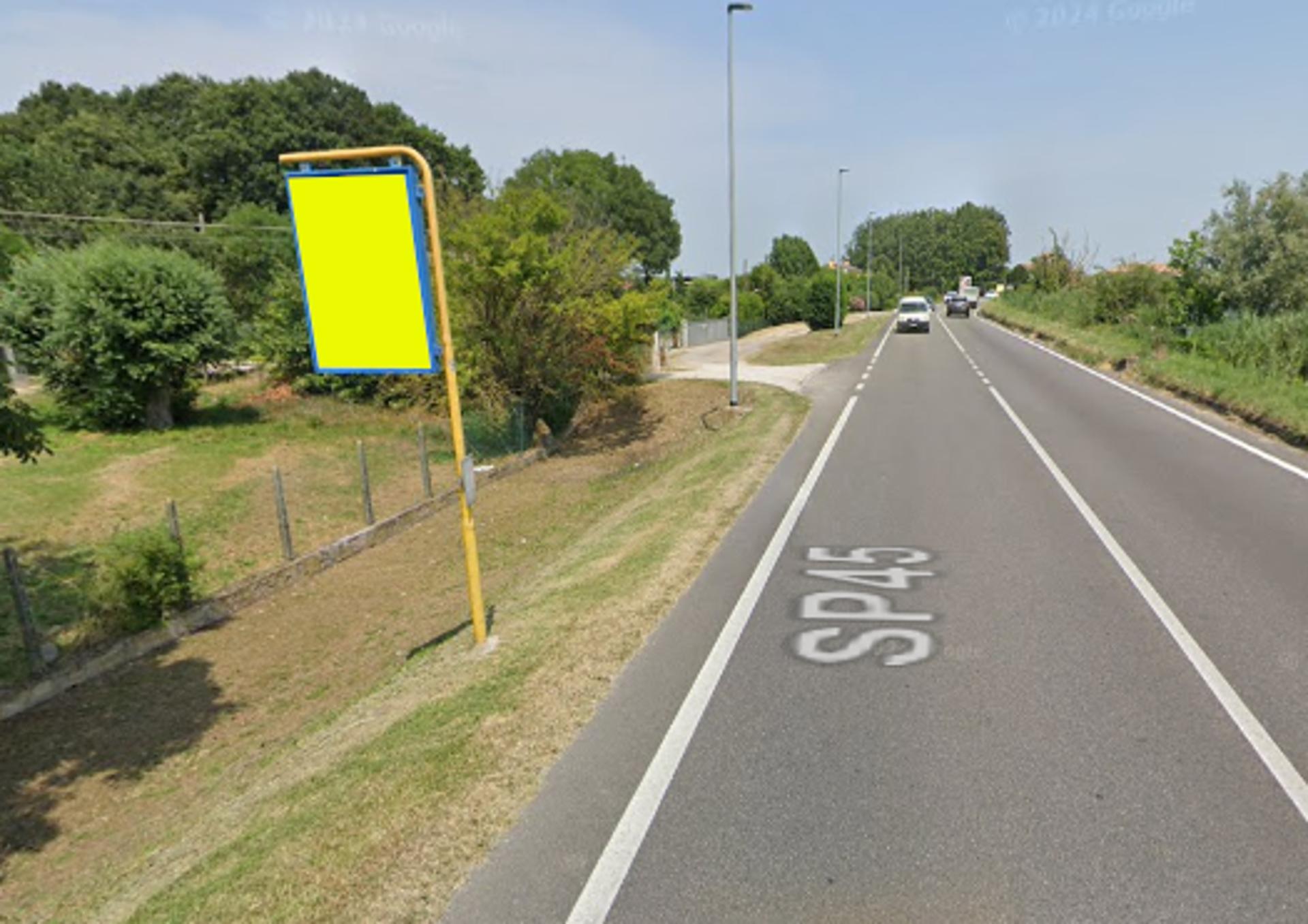 Impianto a PROVINCIALE LOCALIT? C? BIANCA 45 Km 1+270 SX  C? BIANCA  Adria