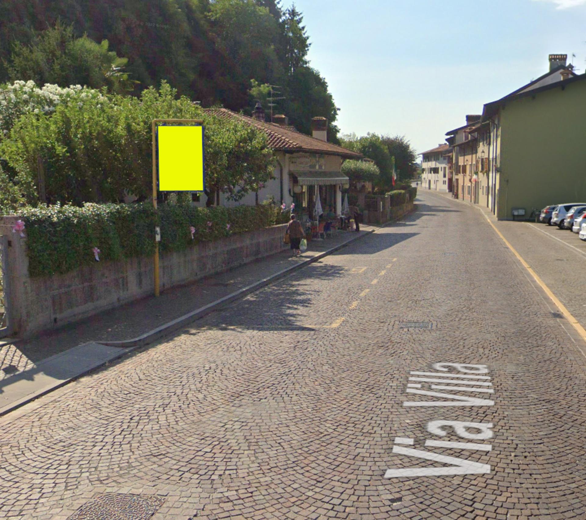 Impianto a VIA VILLA   151  VIA VILLA LATO DX DIR. CENTRO  Artegna