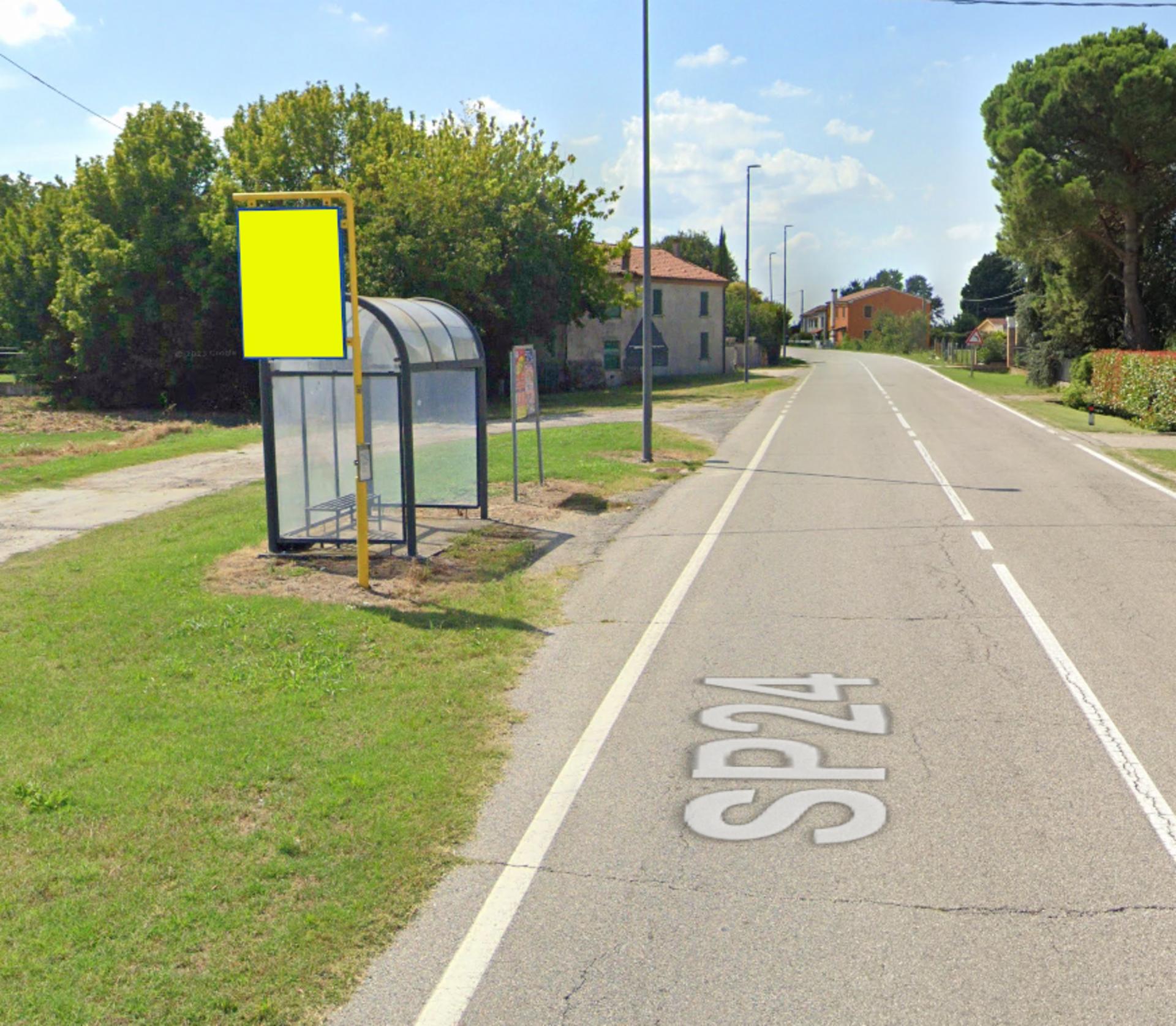 Impianto a PROVINCIALE 24 Km 3+155 SX FR 148  ARQUA' POLESINE SP 24 FR. CIV. 148  Arquà Polesine
