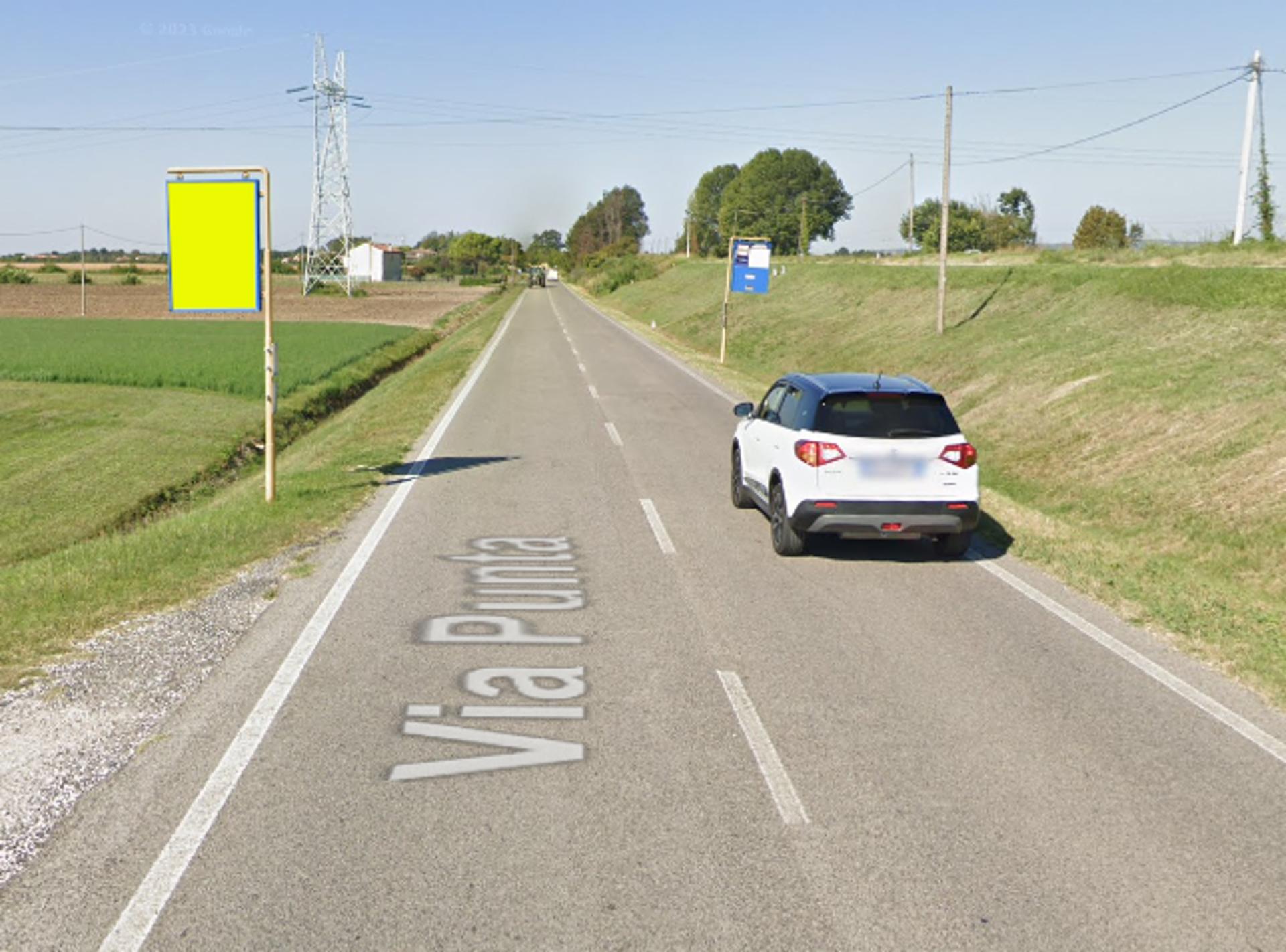 Impianto a PROVINCIALE VIA PUNTA 7 Km 3+125DX  AGUGLIARO DA ROSSI  Agugliaro