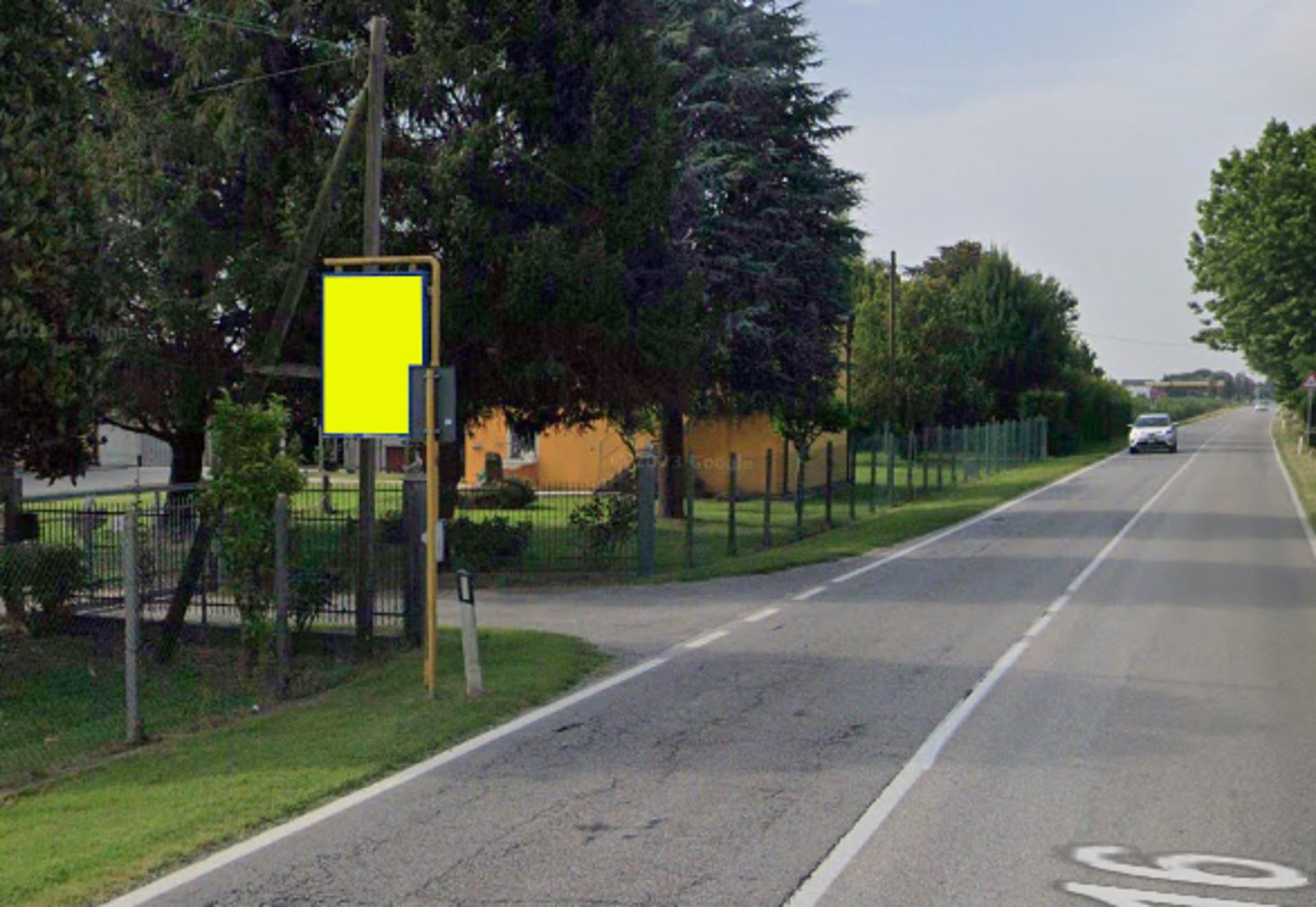Impianto a REGIONALE LOC. CAMPELLI 516 Km 44+595 SX  BIVIO SABBIONI  Adria