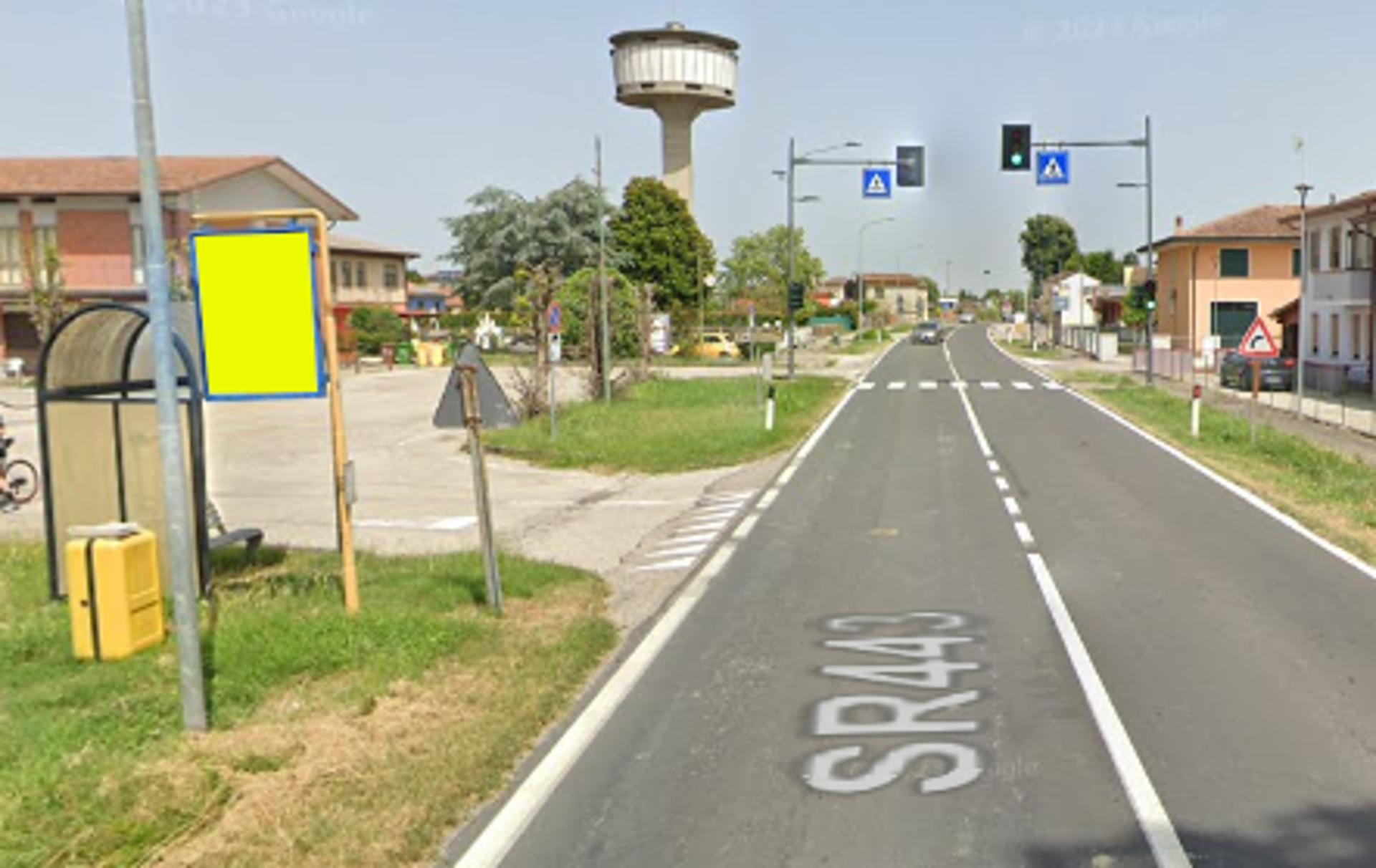 Impianto a REGIONALE VIA P.TA A MARE ALT.CHIESA 443 Km 18+415 SX  VALLIERA  Adria