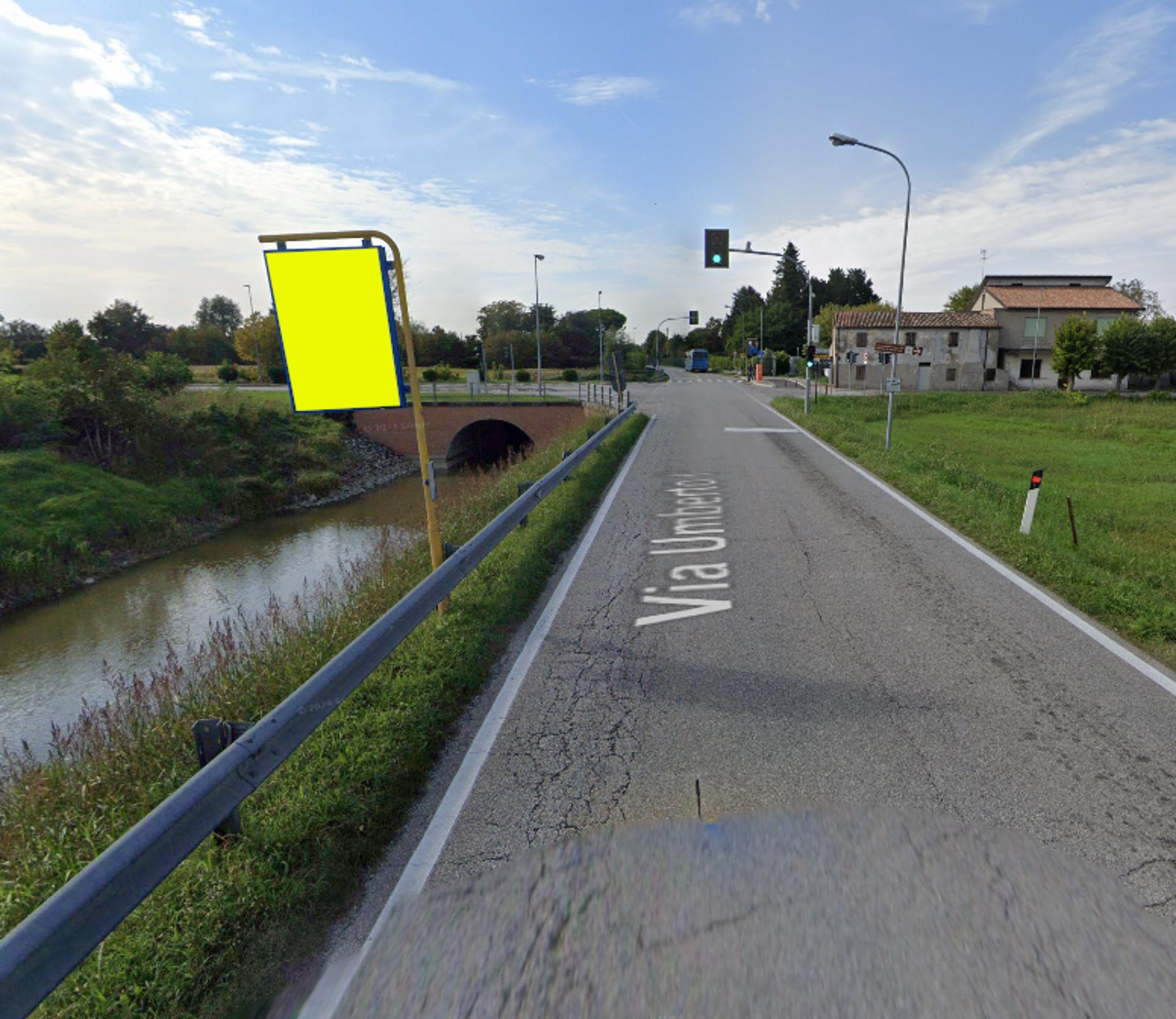 Impianto a PROVINCIALE VIA UMBERTO I? VALLONGA 4 Km 23+670DX  VALLONGA BIVIO  Arzergrande