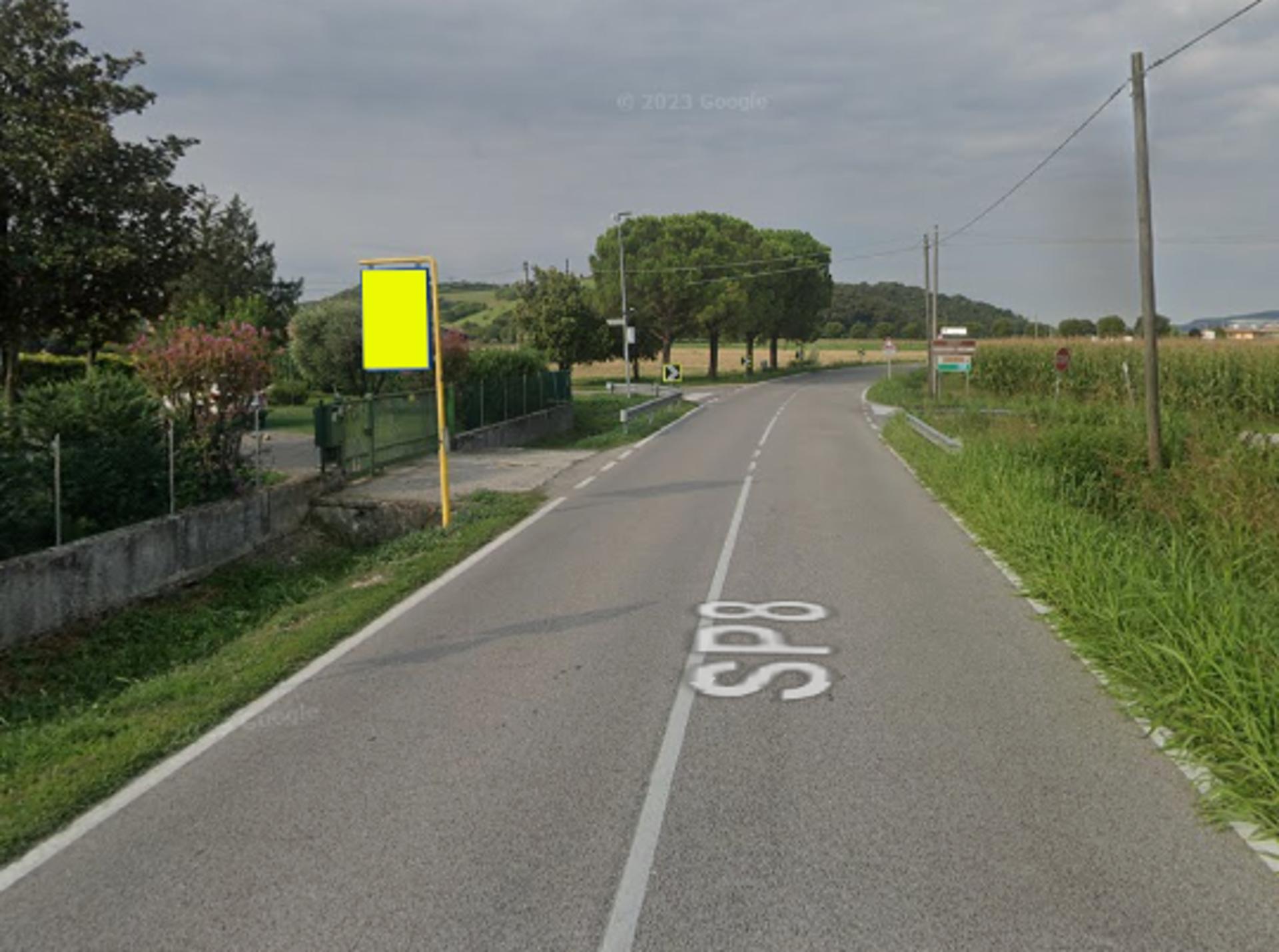 Impianto a PROVINCIALE V.C? BASSA CON V.RAMPEZZANA 10 Km 13+450 SX  C? BRUS?  Albettone
