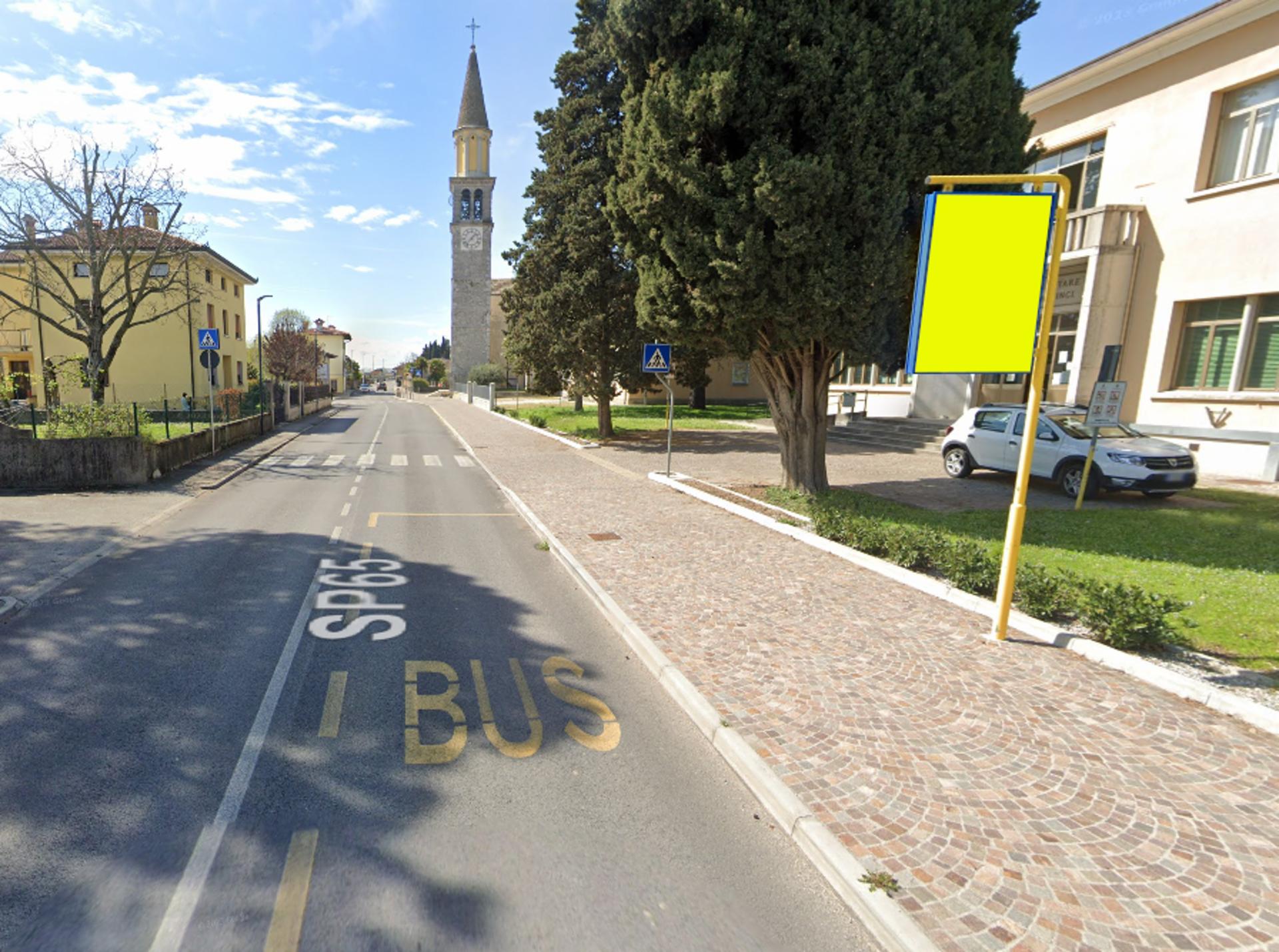 Impianto a PROVINCIALE SEVEGLIANO VIA V. VENETO 65 Km 27+350/SX 12  SP 65 KM 27+350/SX  Bagnaria Arsa