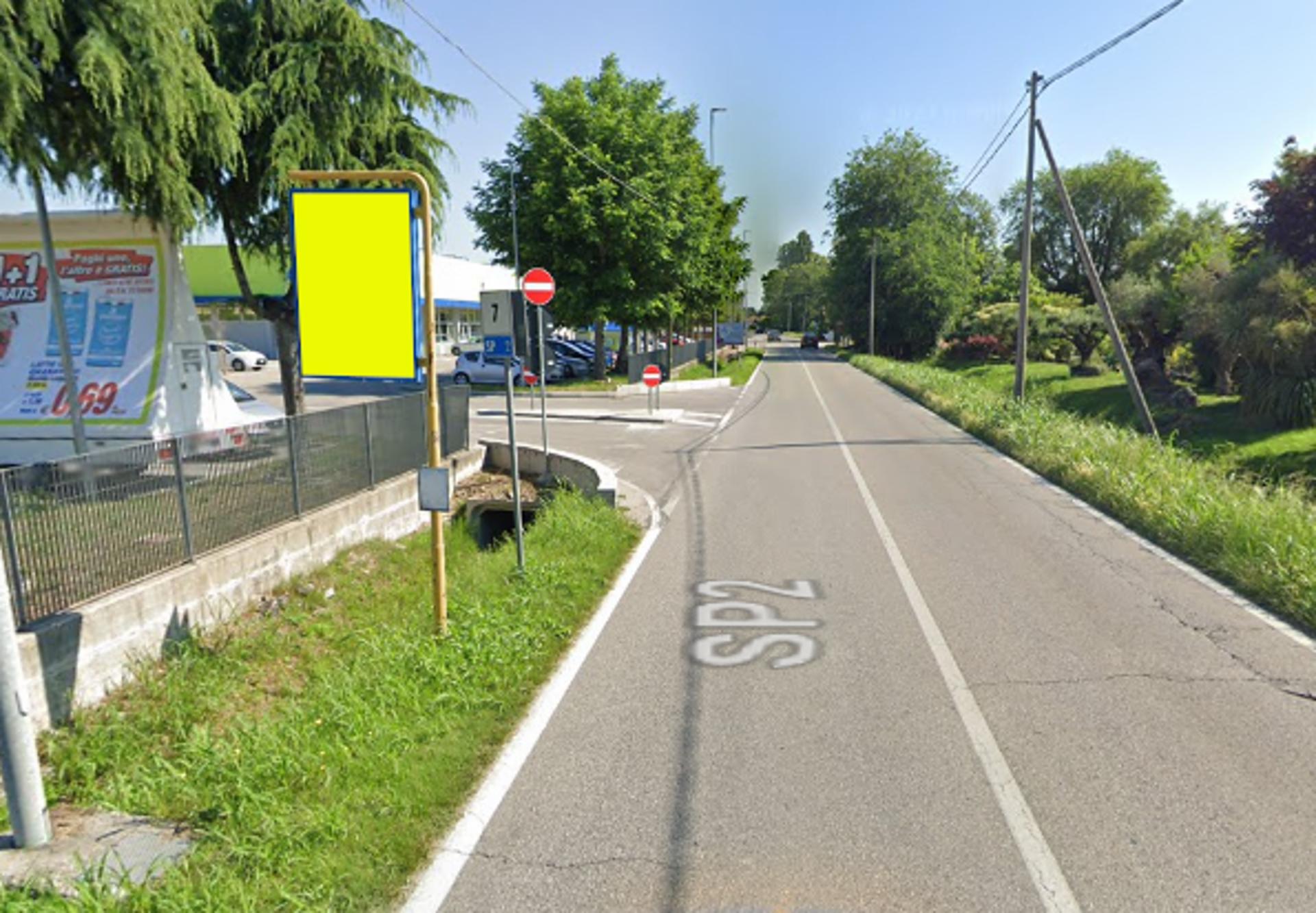 Impianto a PROVINCIALE VIA ROMANA AP. C/O GALBIGAR 2 Km 7+000DX  ABANO V. PIO X  Abano Terme