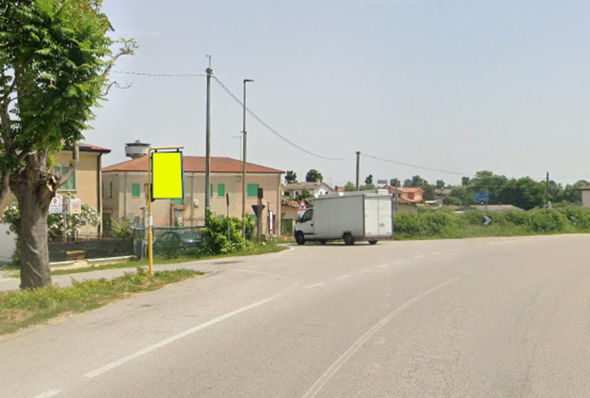 Impianto a PROVINCIALE VIA CHIESA ANG.VIA CORTE BAR 4 Km 19+110 SX  BIVIO VALLIERA CHIESA  Adria