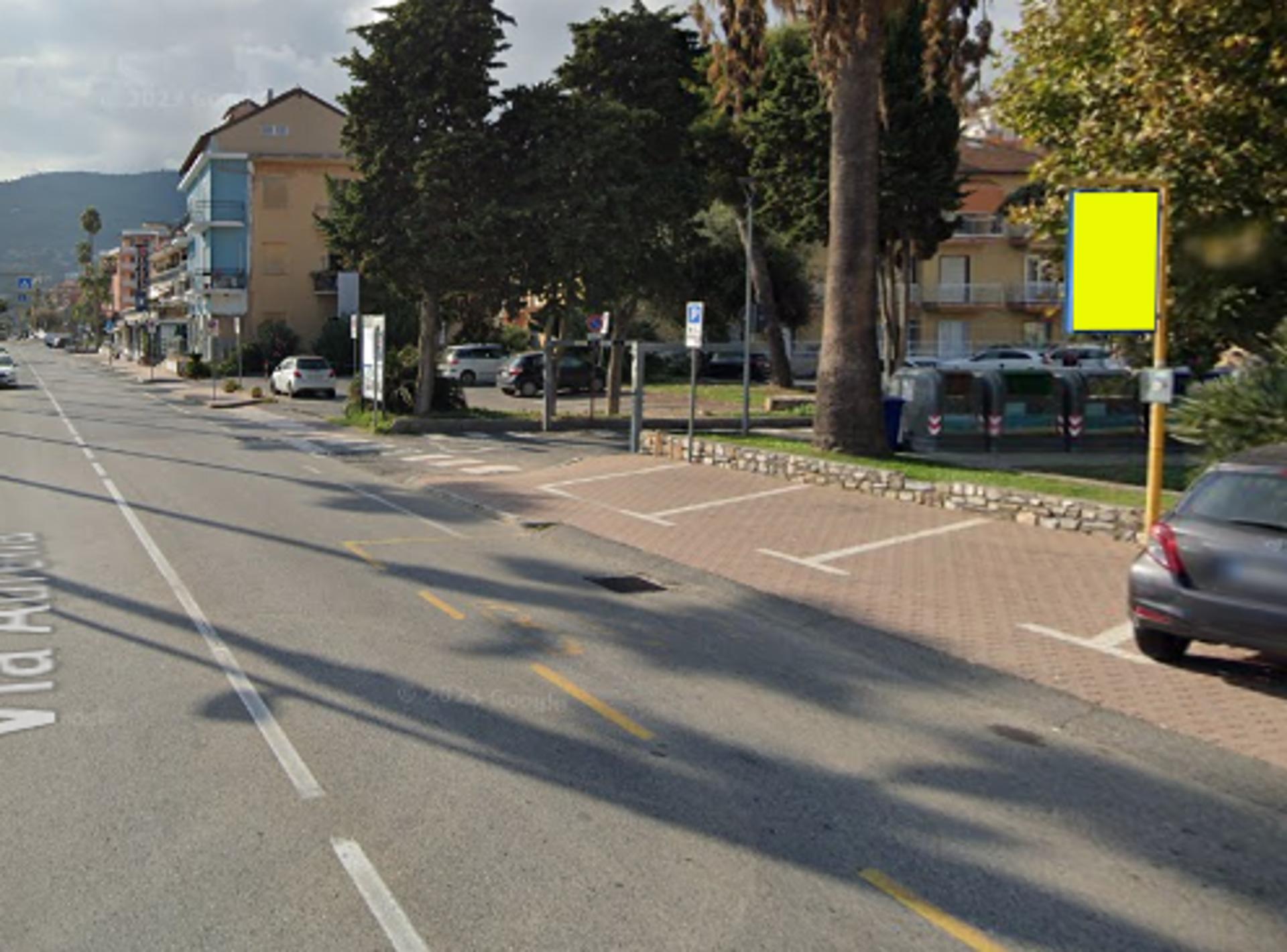 Impianto a STATALE 1 Km 631+840 DX  CAPOLINEA  Andora