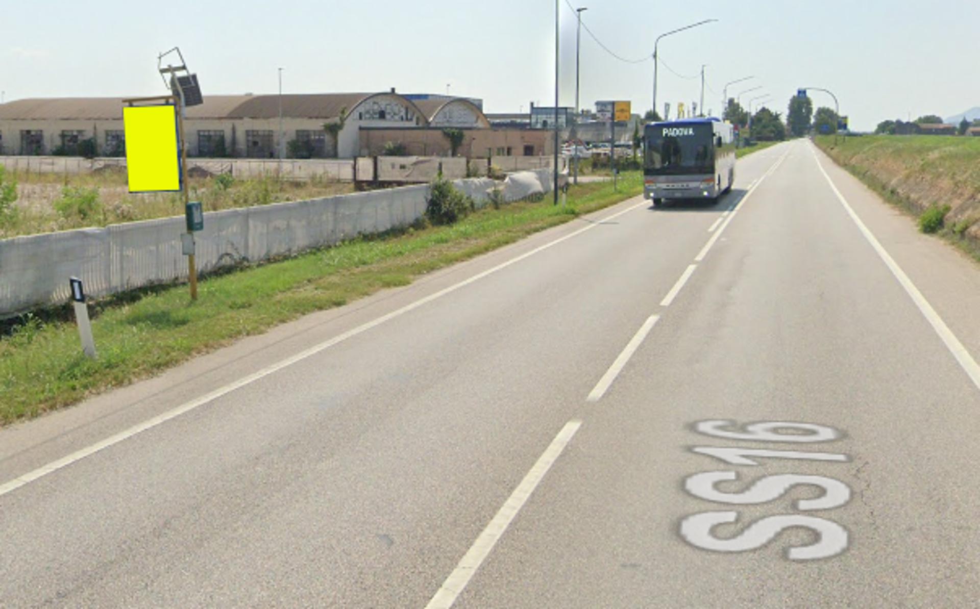 Impianto a STATALE ADRIATICA C/O VETRERIA S.F. 16 Km 6+660SX  OFFICINE ROLLE  Albignasego