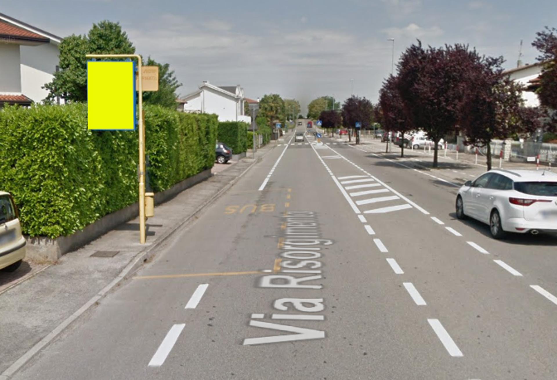 Impianto a PROVINCIALE VIA BEMBO ANG. VIA MTE SABOT 3 Km 8+100DX  SAN GIACOMO CAVALCAVIA  Albignasego