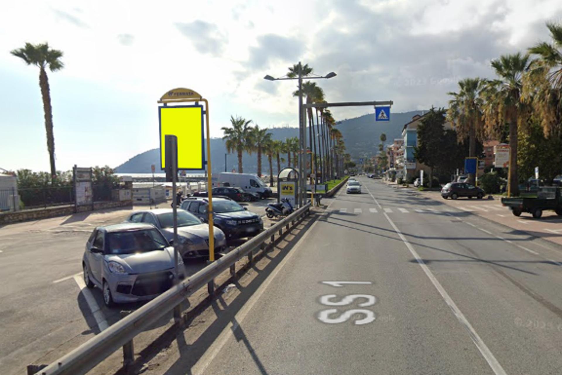 Impianto PALINA a Andora, in zona Bagni Cafè