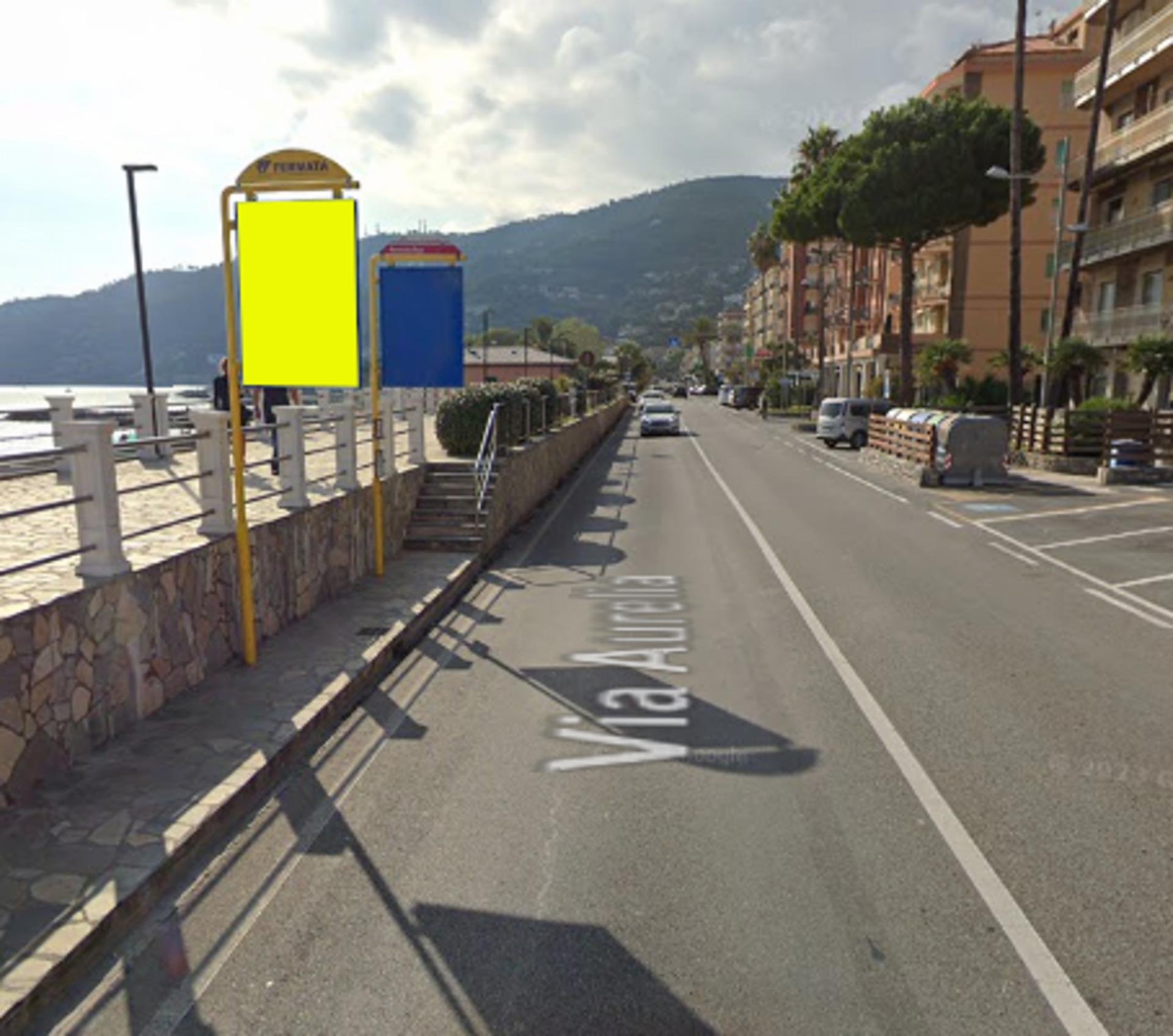 Impianto a VIA AURELIA  Km 632+000 SX  CENTRO  Andora