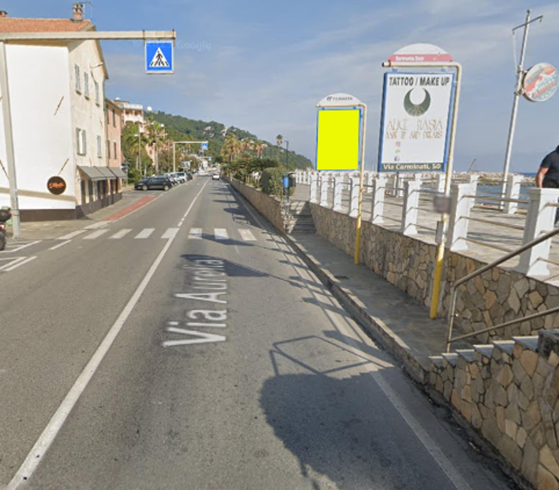 Impianto PALINA a Andora, in zona Pellicceria Marco Risso