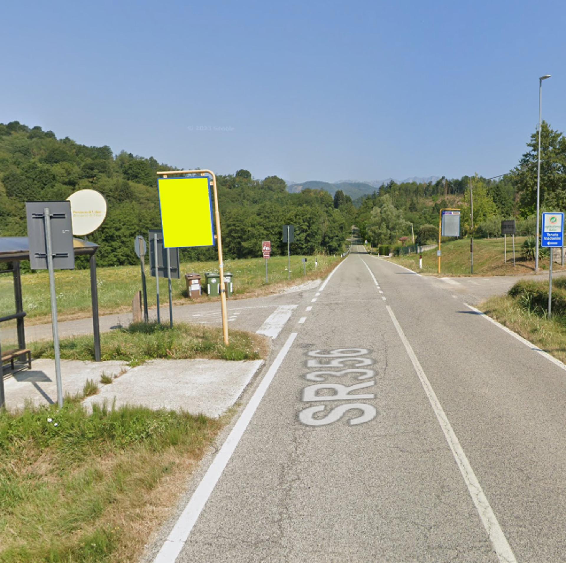 Impianto a STATALE BORGO PICCOLO RACCHIUSO 356 Km 14+310/DX  SS 356 KM 14+310/DX BORGO PICCOLO RACCHIUSO  Attimis