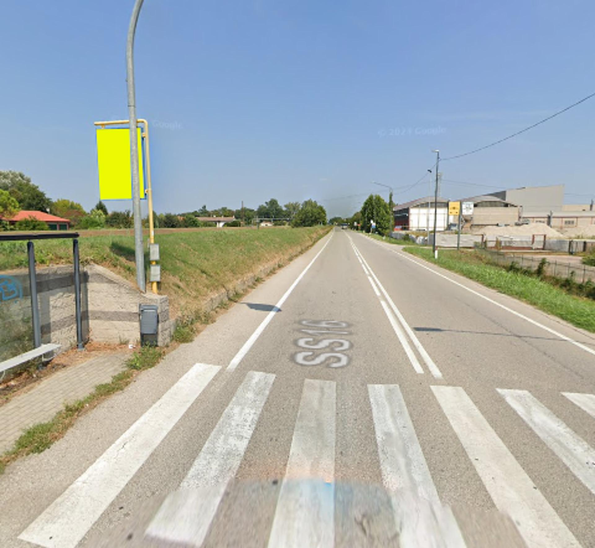 Impianto palina a Albignasego
