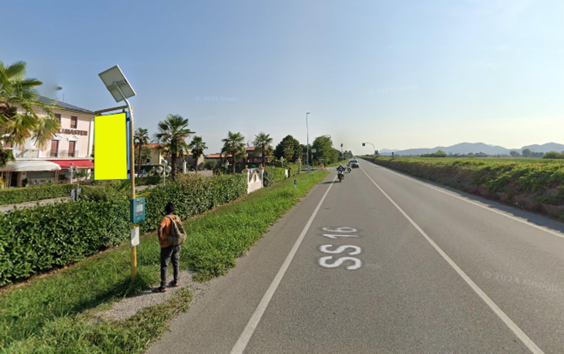 Impianto a STATALE VIA ADRIATICA ANG.VIA MAMELI 16 Km 8+600SX  TRE CAMINETTI  Albignasego